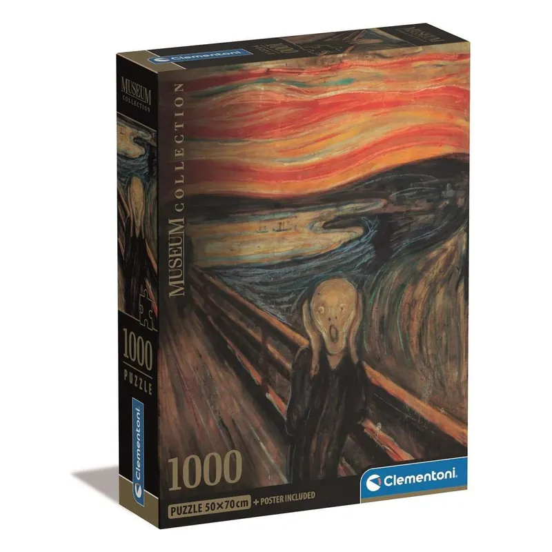 1000 st. CB Museum Munch "Skriket" Fynd