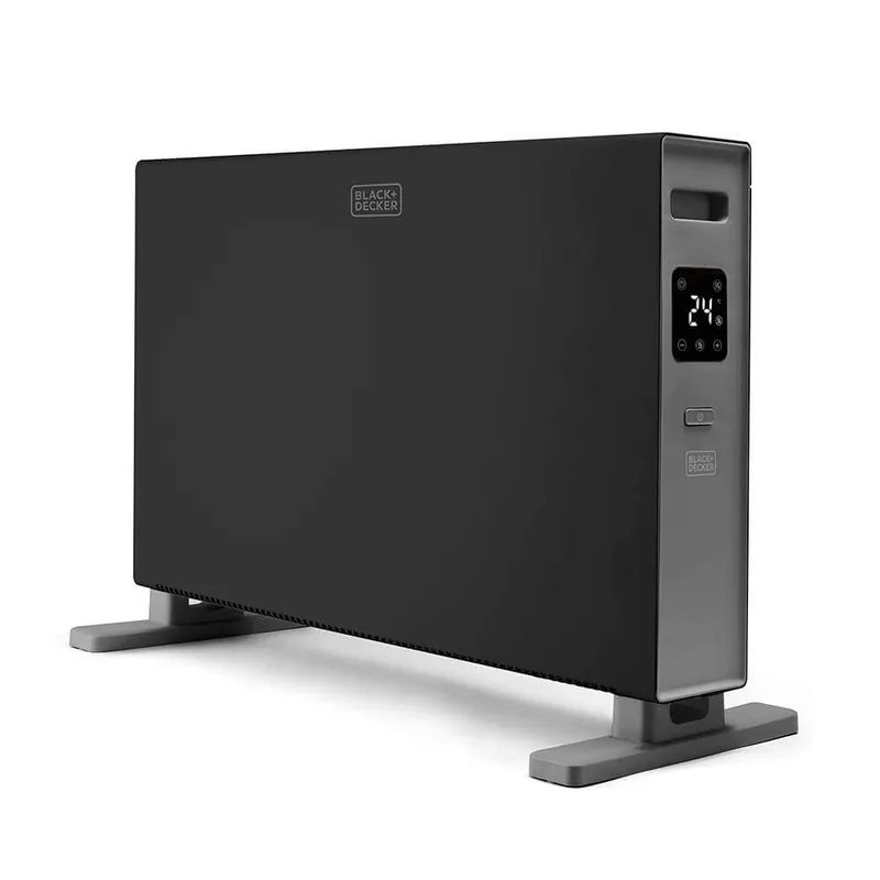 Fri frakt BLACK+DECKER Convector Heater 2000W Digital Black