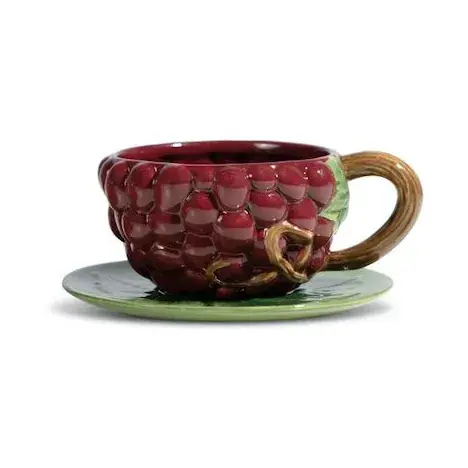 Endast idag Grape kopp med fat 26 cl från Byon