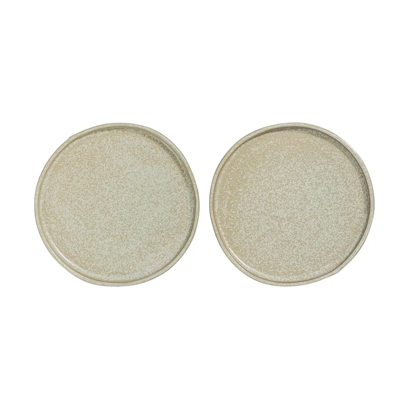 Erbjudande Sand Grain tallrik Ø20 cm 2-pack från Mette Ditmer