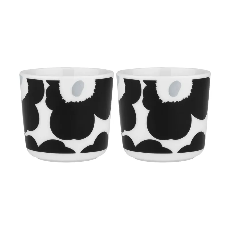 Oiva Unikko kaffekopp utan öra 20 cl 2-pack från Marimekko Endast idag