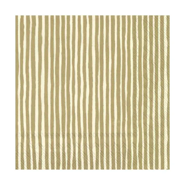 Varvunraita servett 33x33 cm 20-pack från Marimekko Rabatter