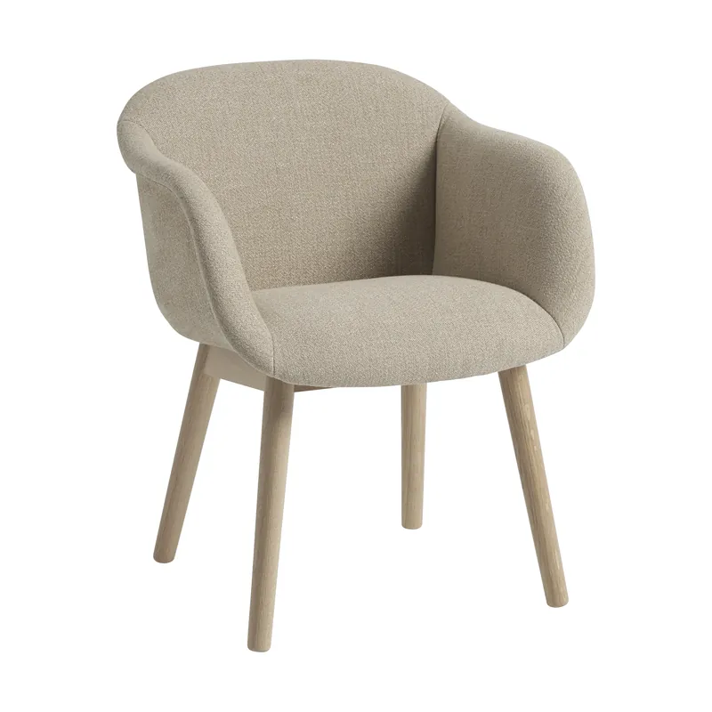Fiber Soft Armchair med träben från Muuto Köp online