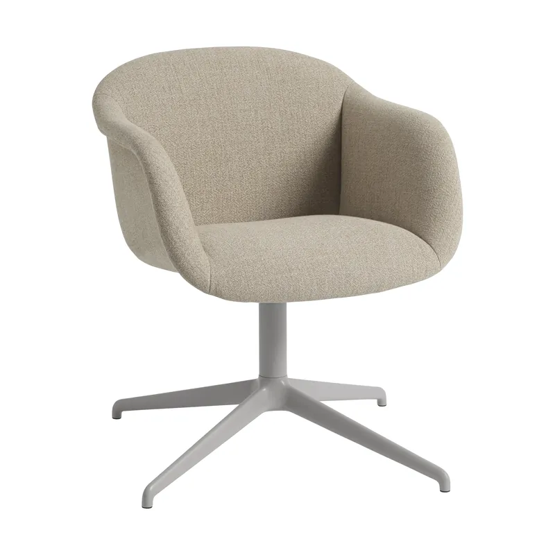 Fiber Soft Armchair swivel base från Muuto Expressleverans