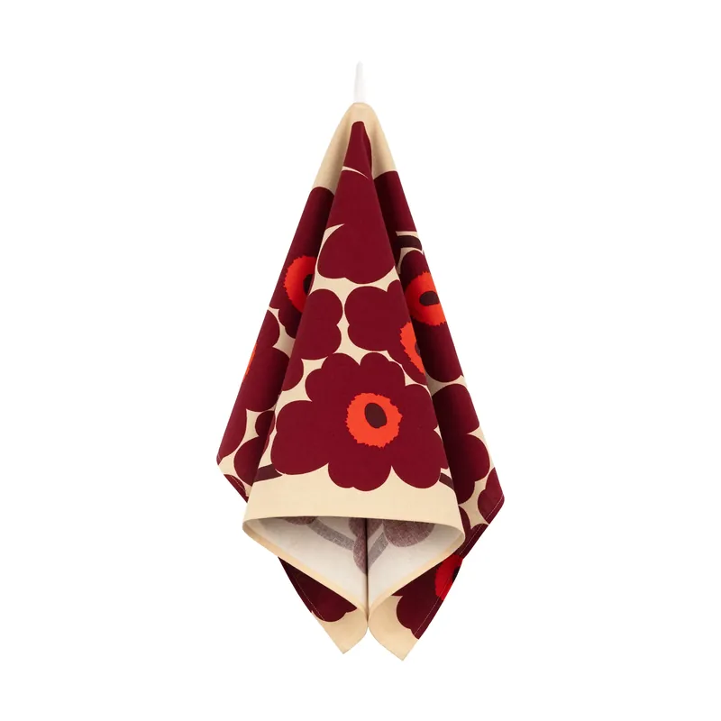 Trygg betalning Pieni Unikko kökshandduk bomull-linne 43x70 cm från Marimekko
