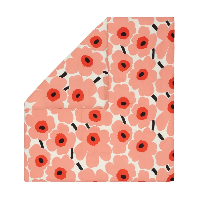Rabatt Unikko påslakan 220x240 cm från Marimekko