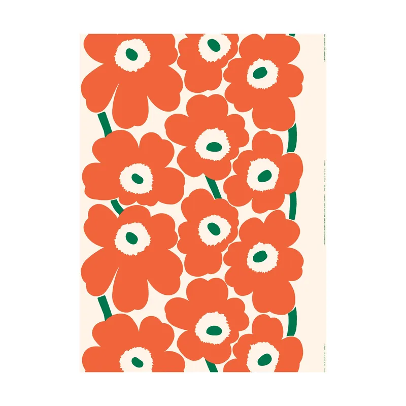 Unikko Outdoor tyg från Marimekko Begränsat erbjudande