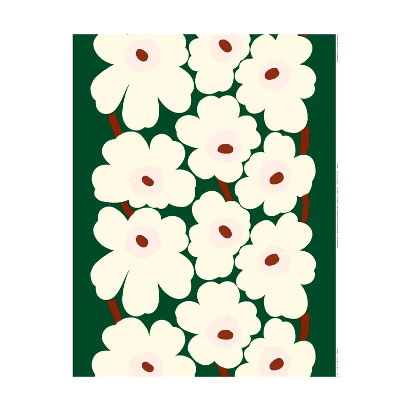 Unikko tyg heavyweight bomull från Marimekko Expressleverans