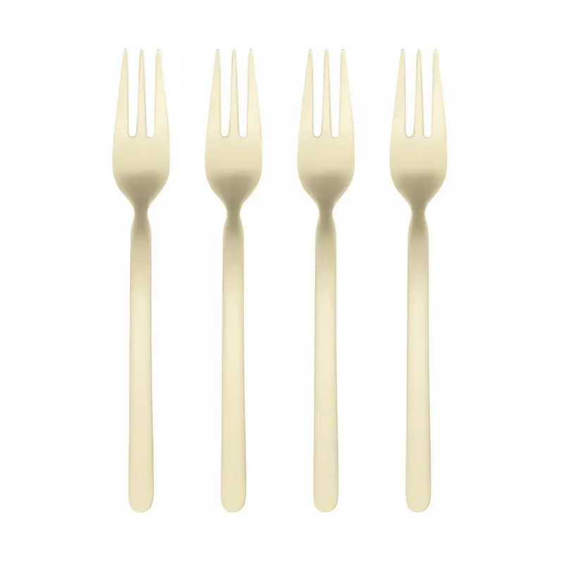 Rabatter STELLA dessertgaffel champagne 4-pack från Blomus