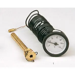 Baxi, Termometer, kapillärledning, 2m Nyhet
