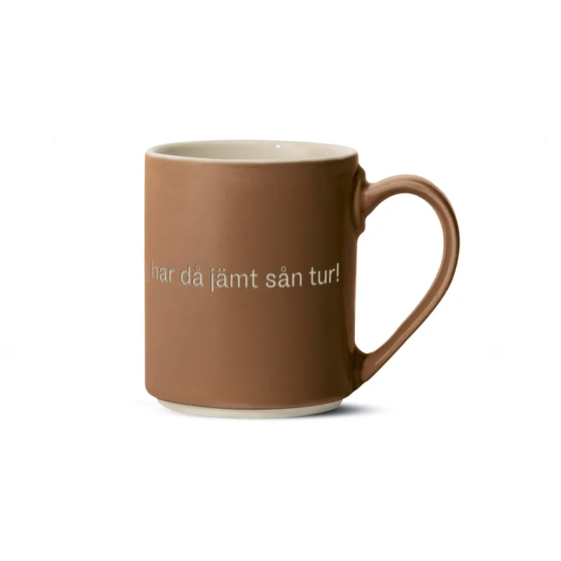 Astrid Lindgren mugg, ja, det är inte klokt… från Design House Stockholm Beställ nu