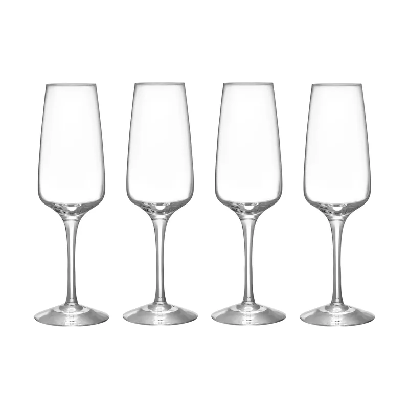 Pulse champagneglas 28 cl 4-pack från Orrefors Expressleverans