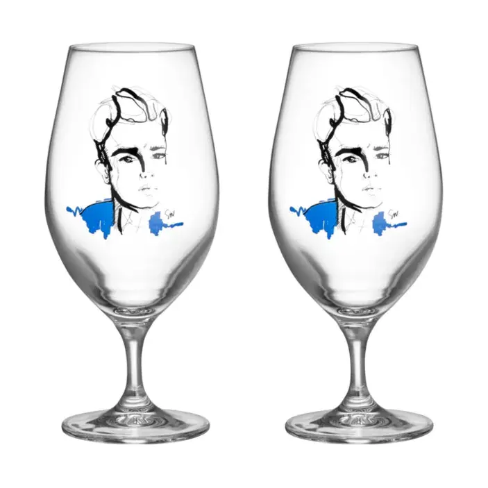 All about you ölglas 40 cl 2-pack från Kosta Boda Fynd