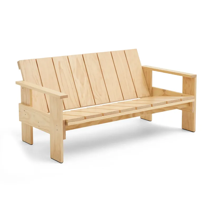 Billigare Crate Lounge soffa lackad furu från HAY