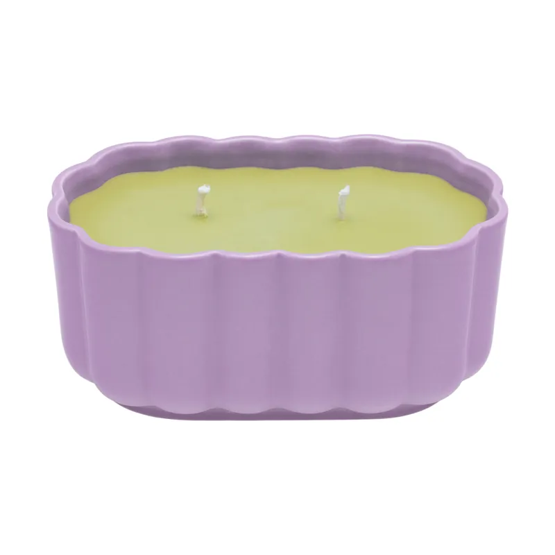 Billigare Play ljus i keramikform oval från Iittala
