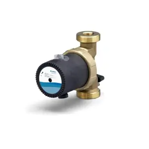 Xylem, EB 15-1/65 RU CIRC. 230 50/60, Tappvarmvattenpump, våt fast varvtal, gängad, svart/brons Säker betalning