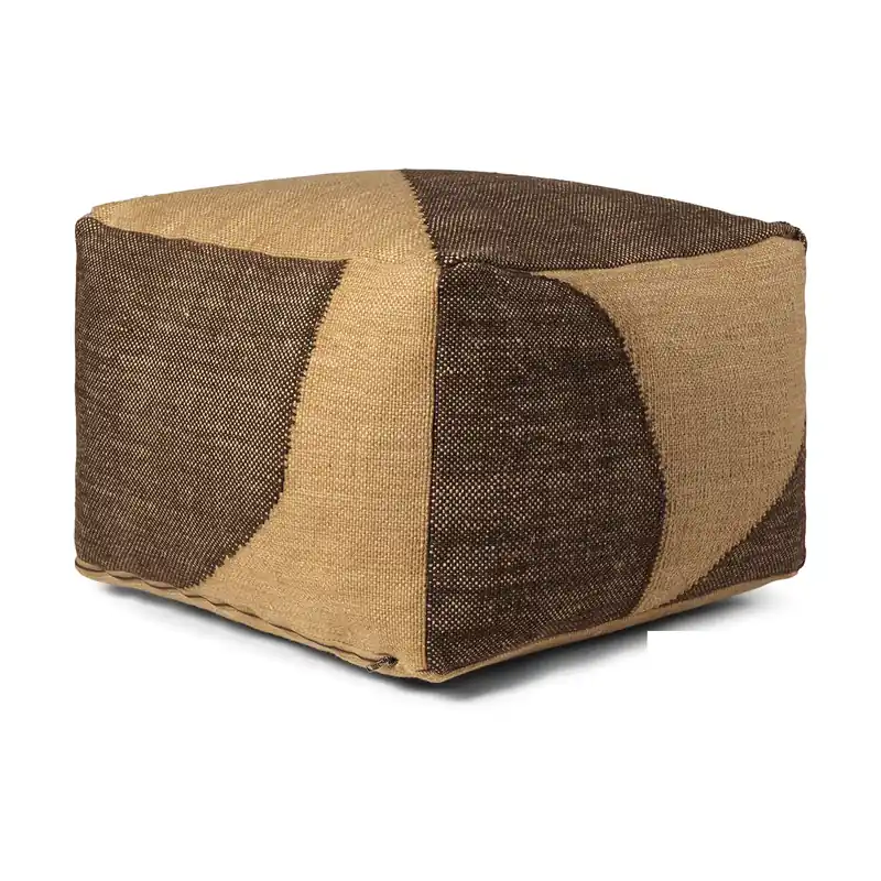 Begränsat erbjudande Forene square pouf sittpuff 60x60x40 cm från Ferm Living
