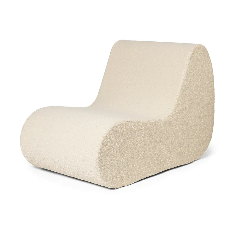 Trygg betalning Rouli center module pure bouclé modulsoffa från Ferm Living