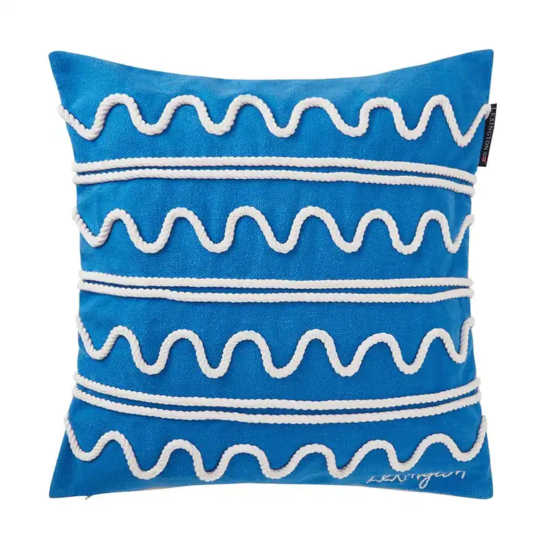 Rope Wave Cotton Canvas kuddfodral 50x50 cm från Lexington Begränsat erbjudande