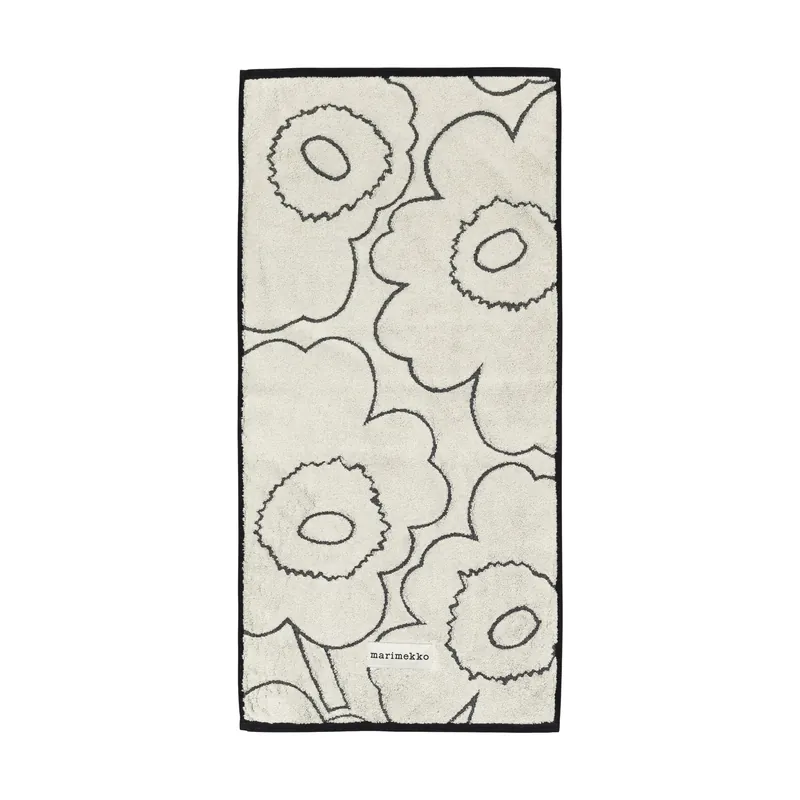 Piirto Unikko handduk 50x100 cm från Marimekko Trygg betalning