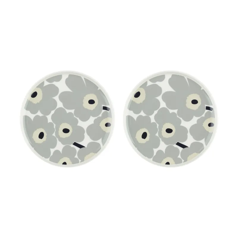 Billig Unikko tallrik Ø25 cm 2-pack från Marimekko