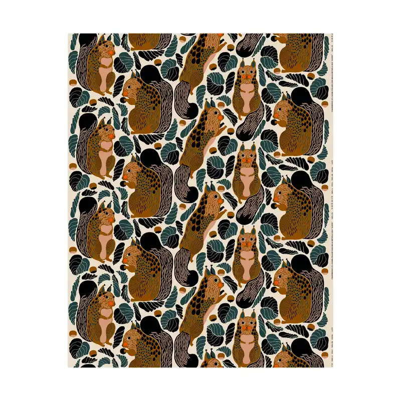 Populärt val Kurre tyg bomull-linne från Marimekko