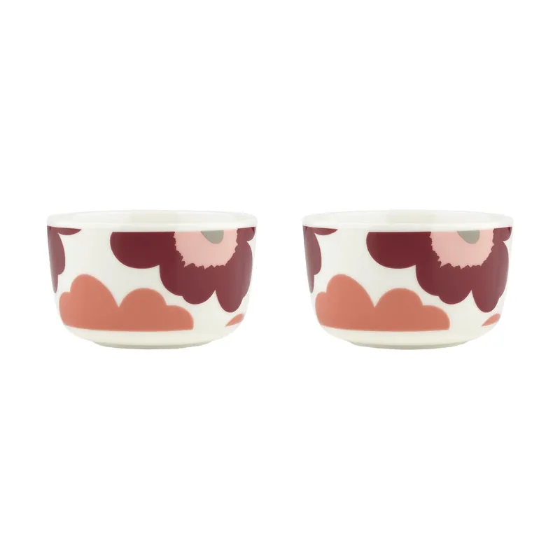 Unikko skål 2,5 dl 2-pack från Marimekko Sista chansen