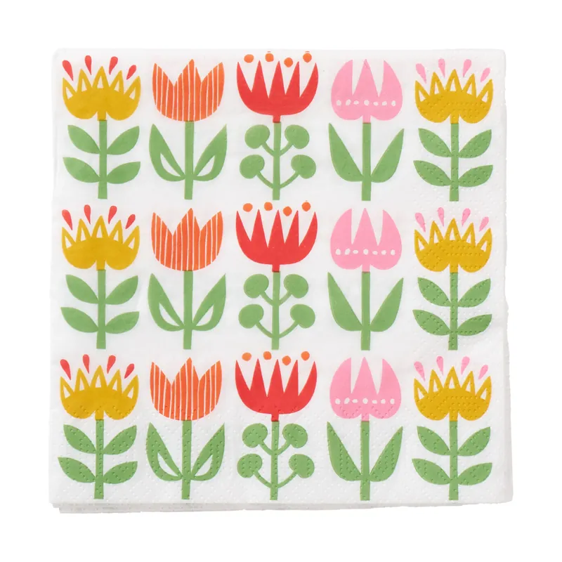 Rabatter Tulip servett 33x33 cm 20-pack från Klippan Yllefabrik