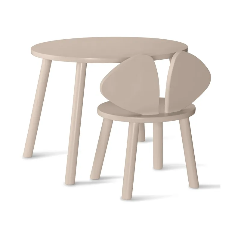 Nyhet Mouse set barnstol + bord från Nofred