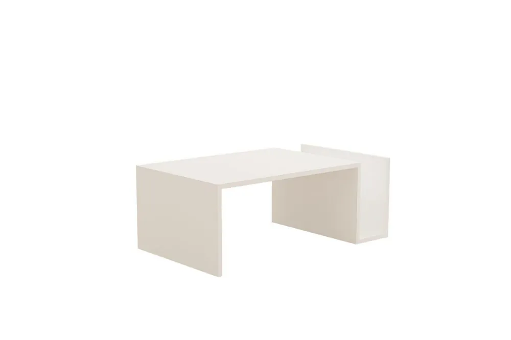 Vimenil Soffbord 87 cm Vit - Möbler Sänkt pris