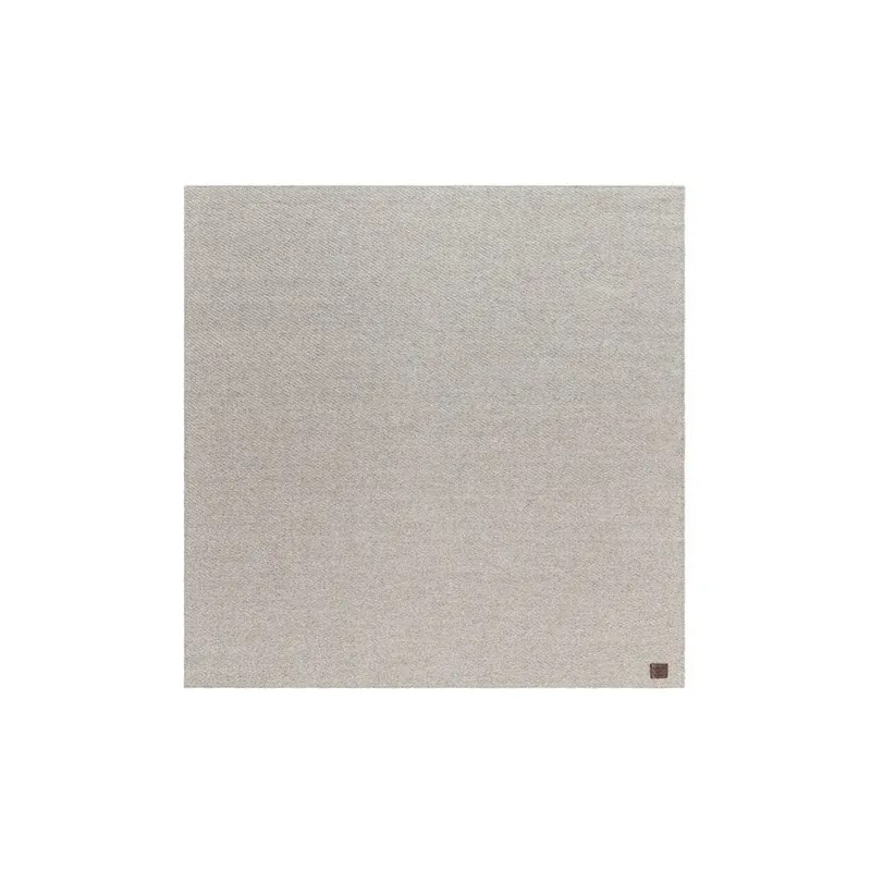 KM Home Ullmatta Ekeby Kvadrat 200x200 cm, Grå - Textil & mattor Handla nu