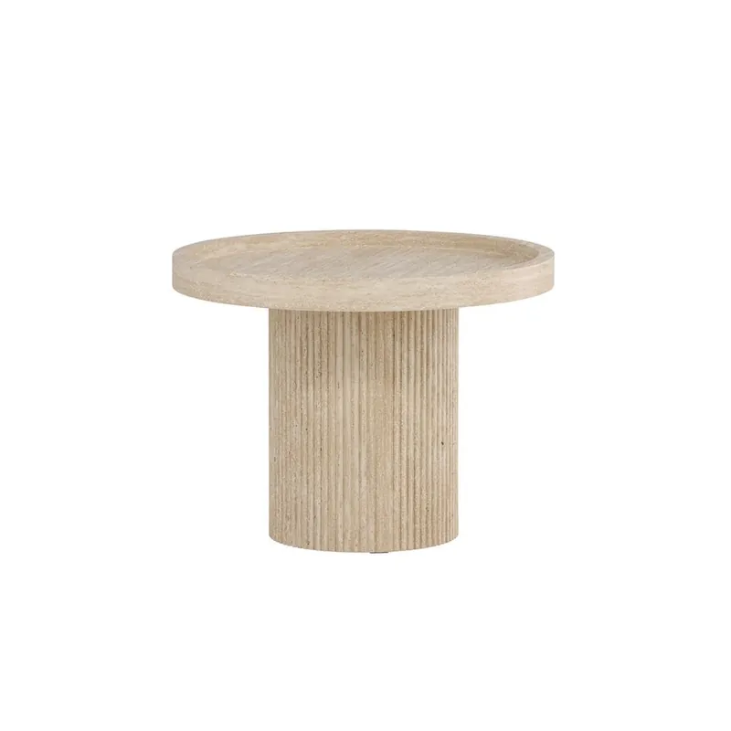 Beställ idag Venture Home Sidobord Krille Beige - Möbler