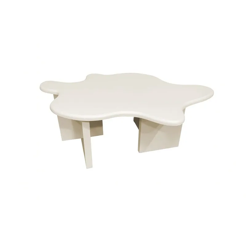 Handla nu VIND Soffbord Flower Beige - Möbler