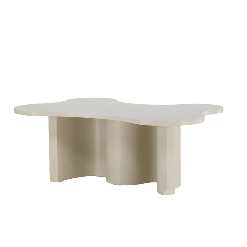 Nyhet Venture Home Soffbord Flow Beige - Möbler