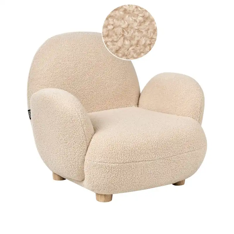 Barnstol Hem Beige, ljust trä - Möbler Billigare