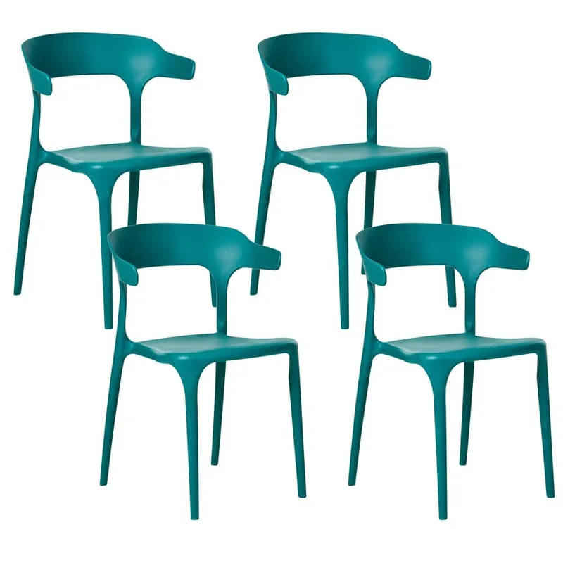 Matstol Gubbio 4-pack Grön - Utemöbler Beställ nu