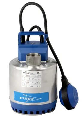 Xylem Dränkbar Dräneringspump, Flygt SXM 2, med vippa, G32 Populär