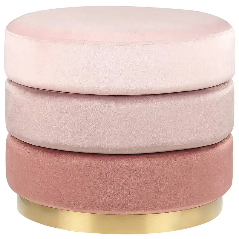 Puff Louin Rosa - Möbler Rabatt