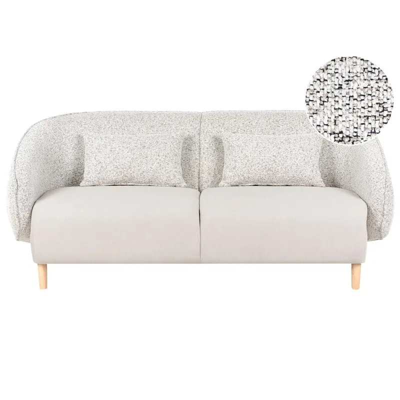 Soffa Umea Beige, ljust trä - Möbler Kampanj