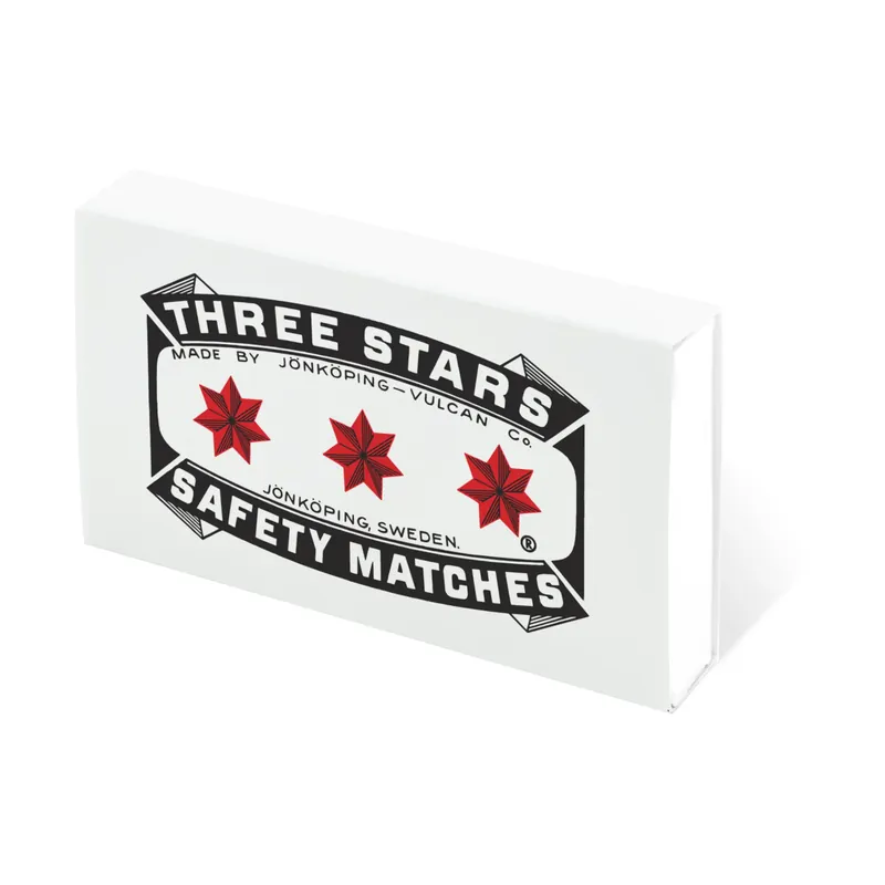 Rabatter Three Stars tändstickor refill 50-pack från Solstickan Design
