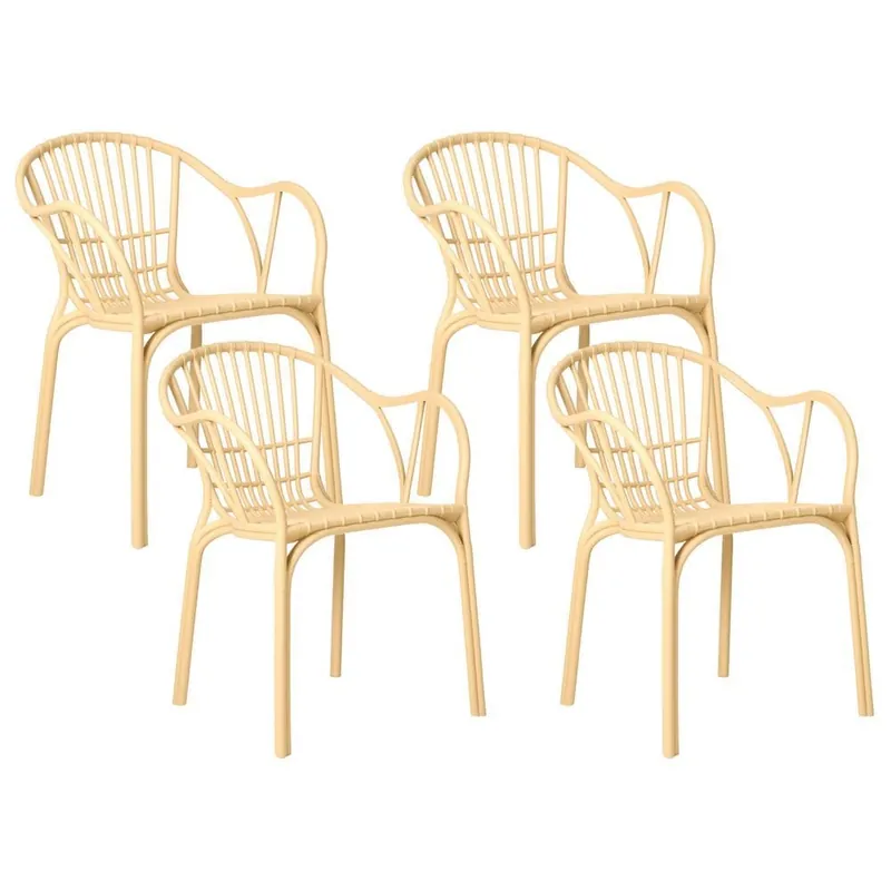 Fynd Matstol Andora 4-pack - Utemöbler