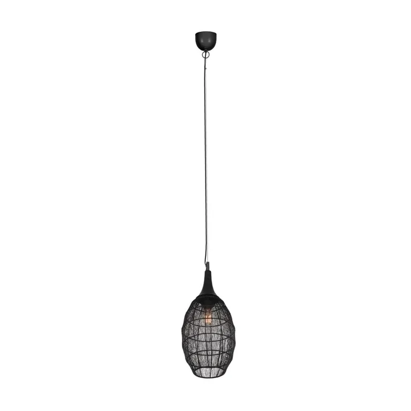 Trio Lighting Taklampa Soraya 26x48 cm, Mattsvart - Belysning & el Säker betalning