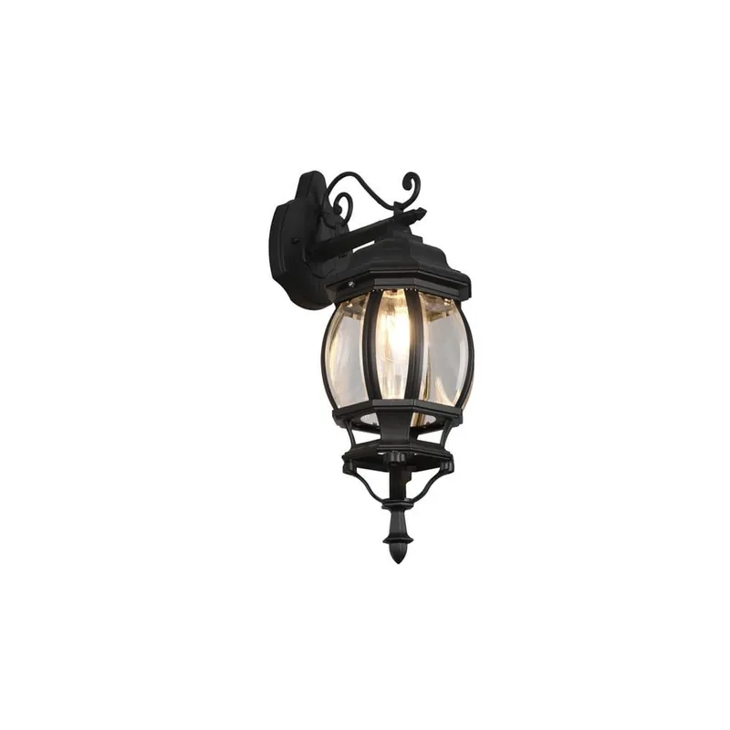 Fynd Trio Lighting Vägglampa Elvo Lykta nedanför - Trädgård & spabad