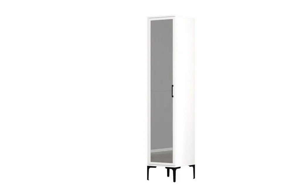 Kumsal Garderobsskåp 40x47,5 cm Vit - Förvaring Snabb leverans