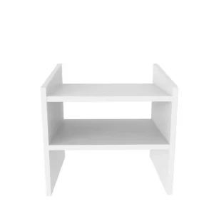 Zalric Sängbord 45 cm Vit - Möbler Köp online