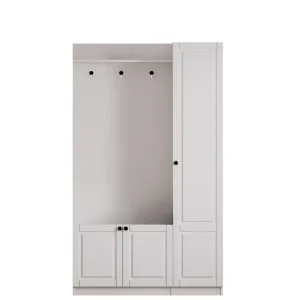 Alvric Hatthylla 120 cm Matt Vit - Möbler risnedsättning