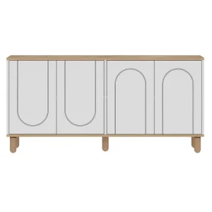 Salven Konsollbord 150 cm Ek/Vit - Möbler Beställ nu