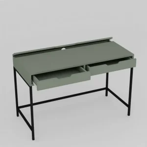 Begränsat antal Loryn Skrivbord 55x120 cm Grön - Möbler