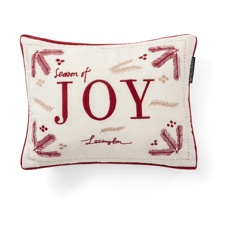 Populärt val Joy organic cotton velvet kudde 30x40 cm från Lexington
