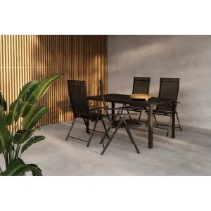 Begränsad tid Venture Home Matgrupp Giardini, Levanzo 4 stolar - Utemöbler